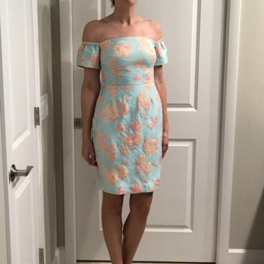 Hutch floral off the shoulder dress. Sz 4